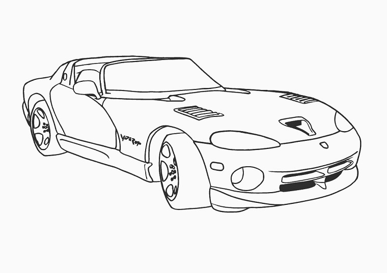 Coloring page: Cars (Transportation) #146426 - Free Printable Coloring Pages