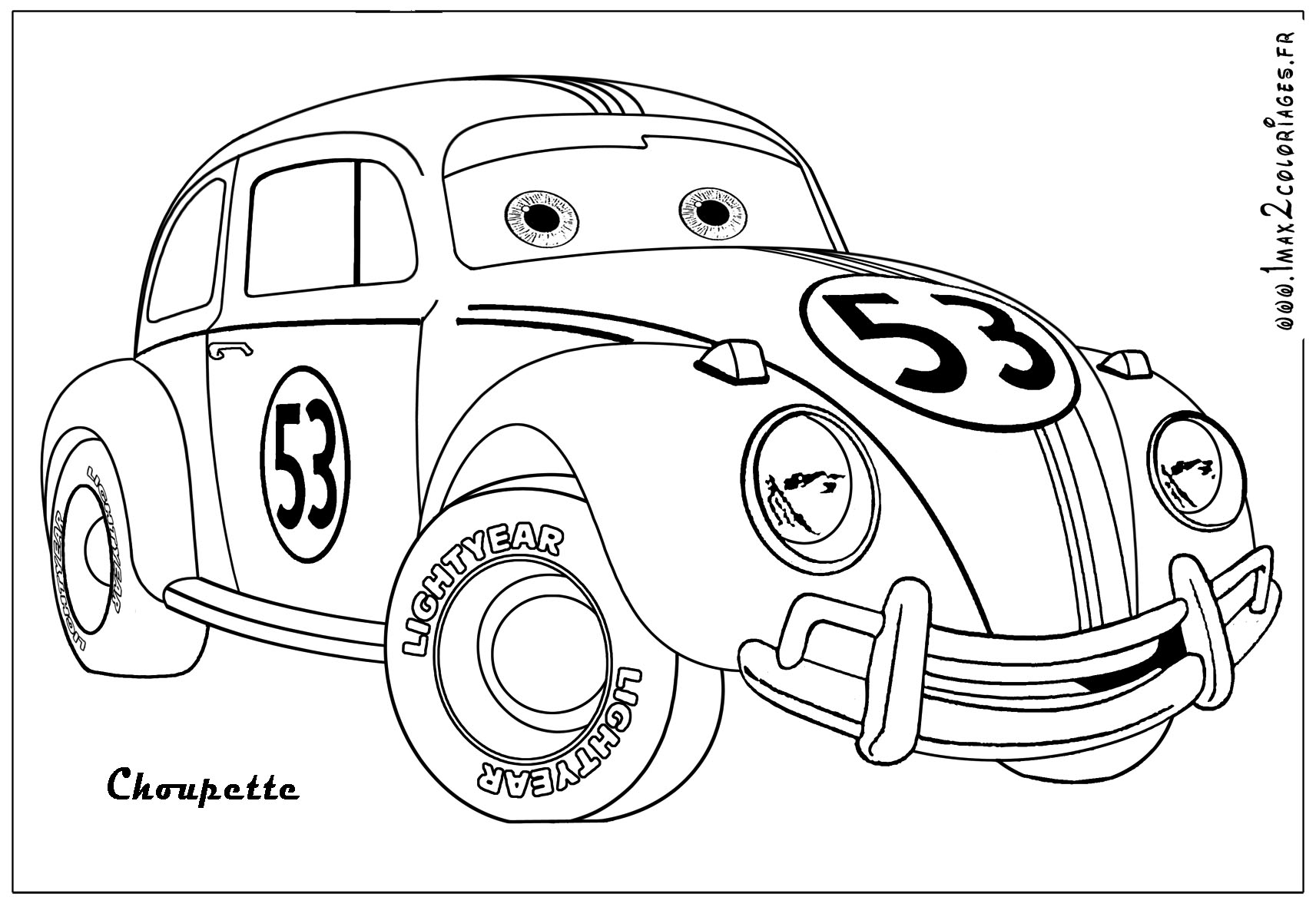 Coloring page: Cars (Transportation) #146427 - Free Printable Coloring Pages