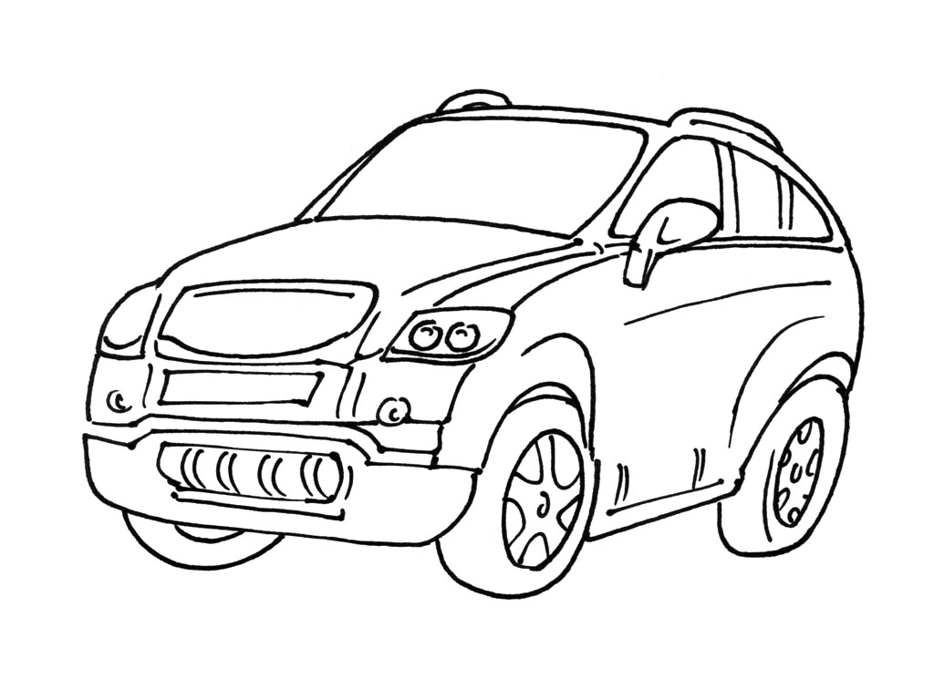 Coloring page: Cars (Transportation) #146438 - Free Printable Coloring Pages