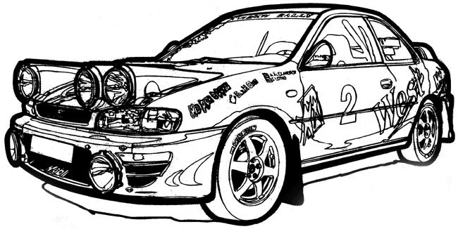 Coloring page: Cars (Transportation) #146455 - Free Printable Coloring Pages