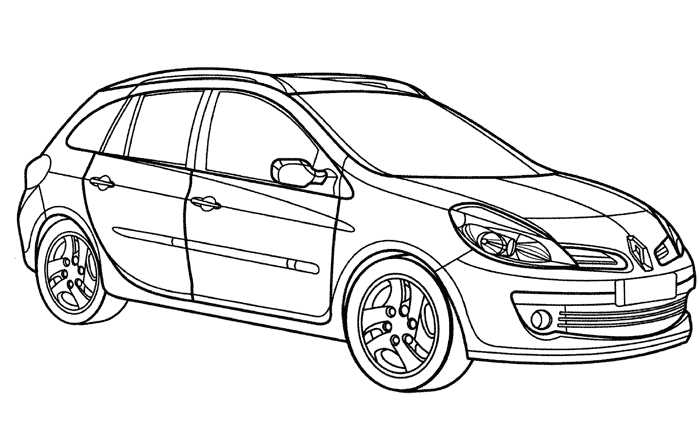 Coloring page: Cars (Transportation) #146460 - Free Printable Coloring Pages