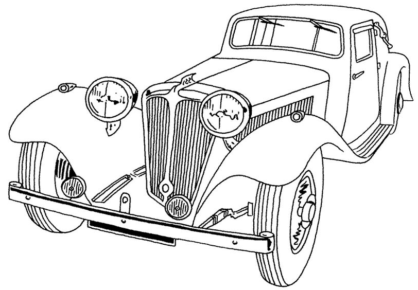 Coloring page: Cars (Transportation) #146463 - Free Printable Coloring Pages