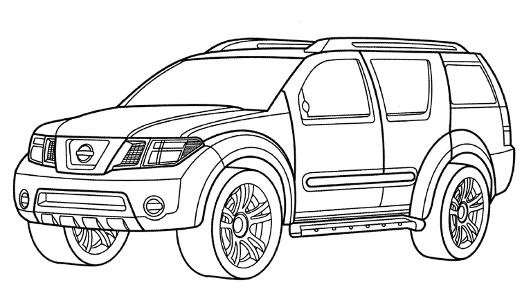 Coloring page: Cars (Transportation) #146465 - Free Printable Coloring Pages