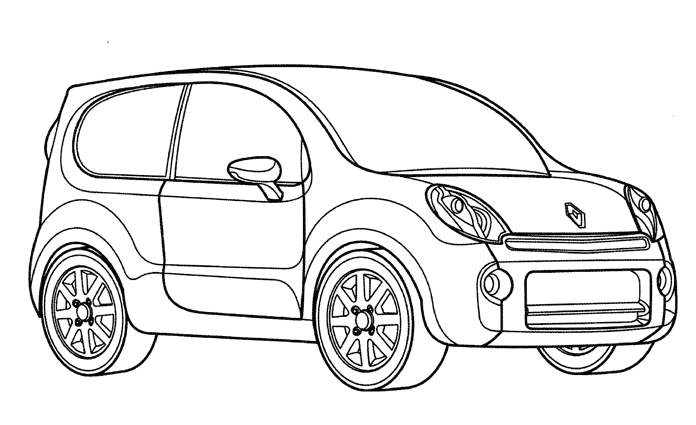 Drawing Cars #146467 (Transportation) – Printable coloring pages