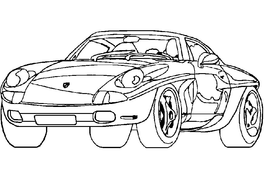 Coloring page: Cars (Transportation) #146474 - Free Printable Coloring Pages