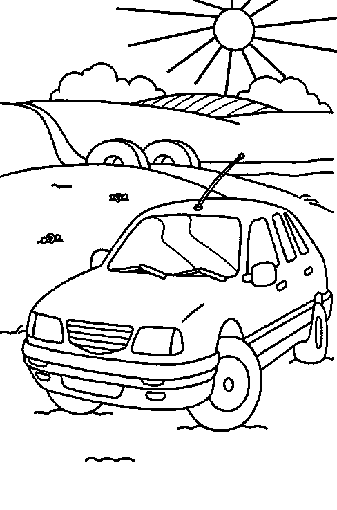 Coloring page: Cars (Transportation) #146480 - Free Printable Coloring Pages