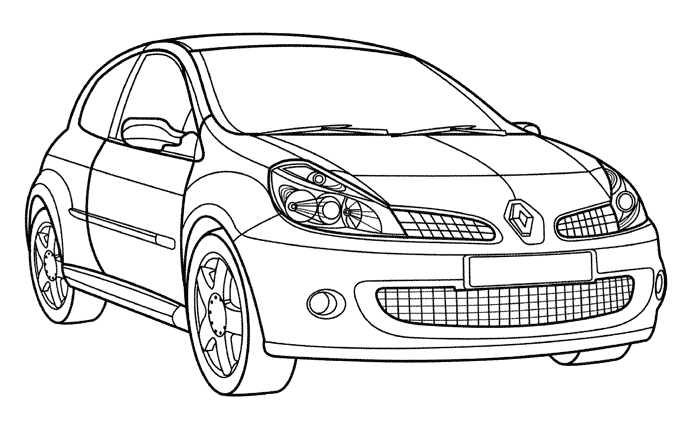 Coloring page: Cars (Transportation) #146494 - Free Printable Coloring Pages