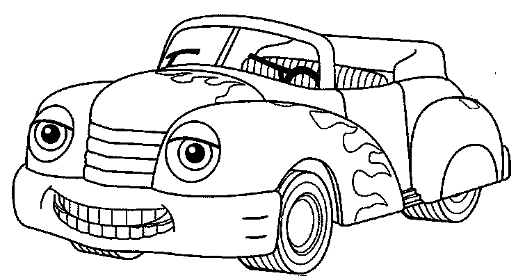Coloring page: Cars (Transportation) #146500 - Free Printable Coloring Pages
