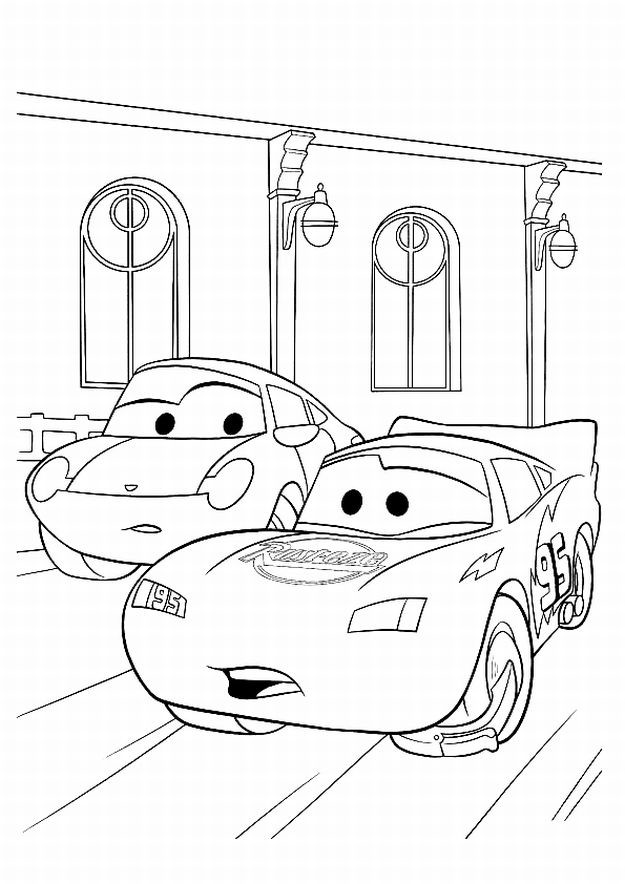 Coloring page: Cars (Transportation) #146505 - Free Printable Coloring Pages