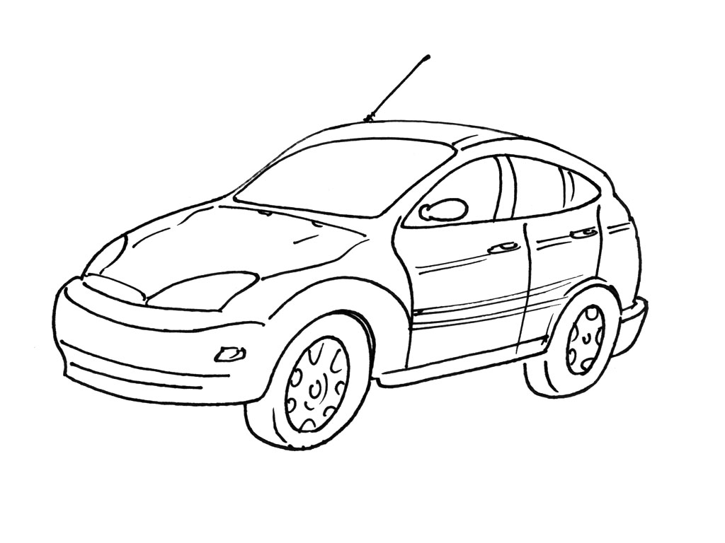 Coloring page: Cars (Transportation) #146515 - Free Printable Coloring Pages