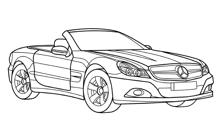 Coloring page: Cars (Transportation) #146528 - Free Printable Coloring Pages