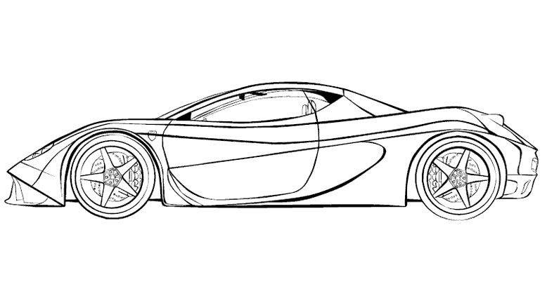 Coloring page: Cars (Transportation) #146532 - Free Printable Coloring Pages