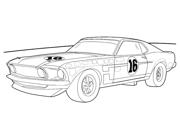 Coloring page: Cars (Transportation) #146543 - Free Printable Coloring Pages