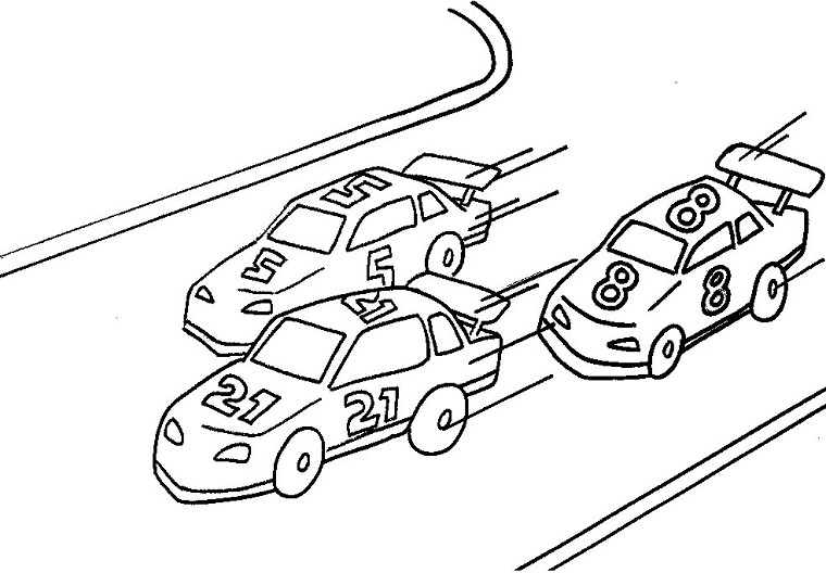 Coloring page: Cars (Transportation) #146545 - Free Printable Coloring Pages