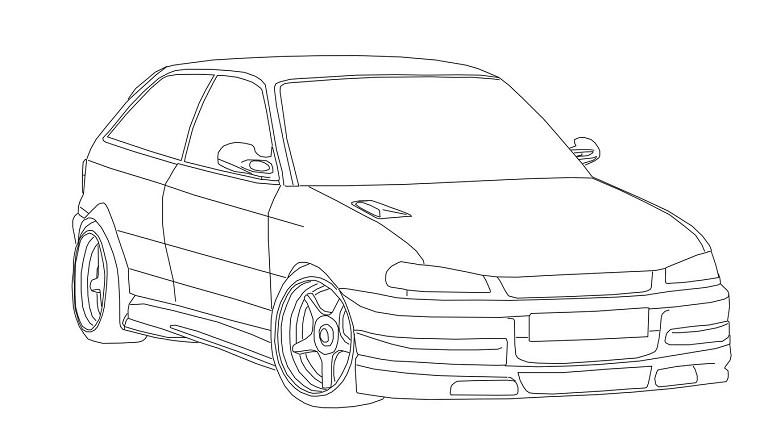 Coloring page: Cars (Transportation) #146546 - Free Printable Coloring Pages