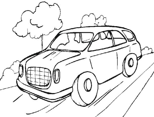 Coloring page: Cars (Transportation) #146563 - Free Printable Coloring Pages