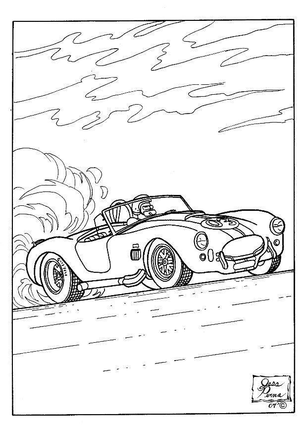 Coloring page: Cars (Transportation) #146565 - Free Printable Coloring Pages