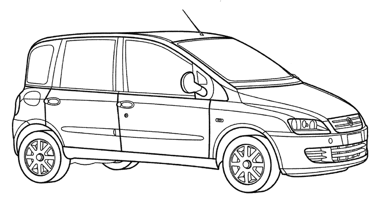 Coloring page: Cars (Transportation) #146573 - Free Printable Coloring Pages