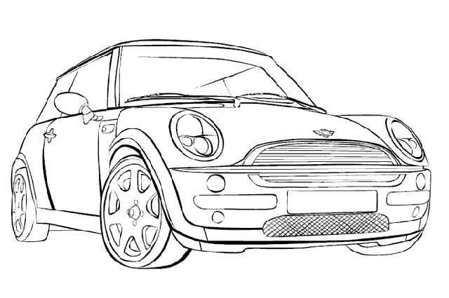 Drawing Cars #146591 (Transportation) – Printable coloring pages