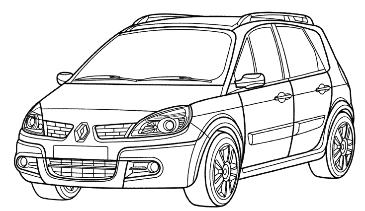 Coloring page: Cars (Transportation) #146594 - Free Printable Coloring Pages