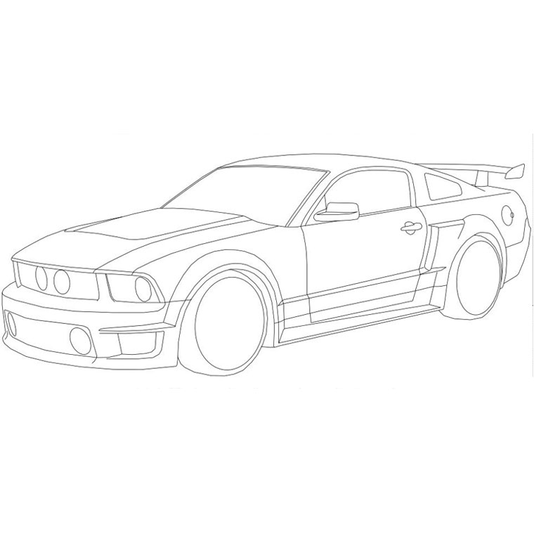 Coloring page: Cars (Transportation) #146617 - Free Printable Coloring Pages