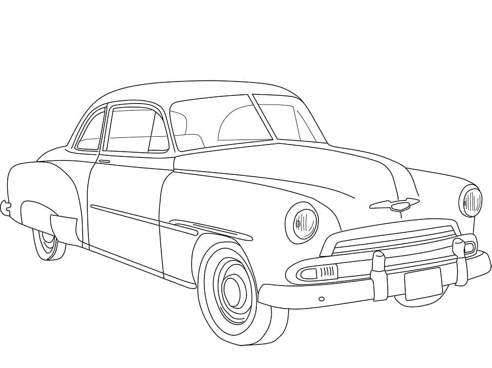 Free printable Chevrolet coloring page #204496 from Transportation collection