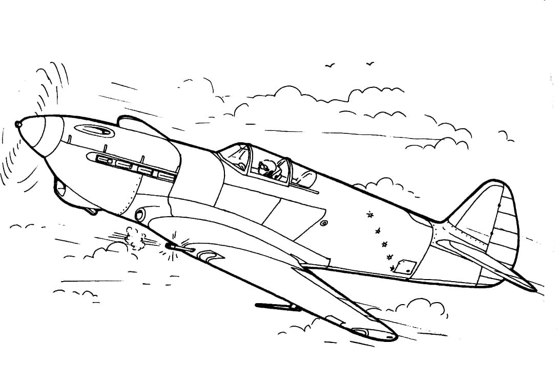 Free printable Fighter Jets coloring page #202481 from Transportation collection