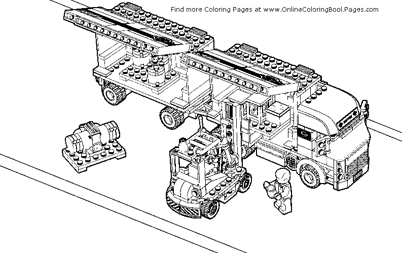 Coloring page: Firetruck (Transportation) #135867 - Free Printable Coloring Pages