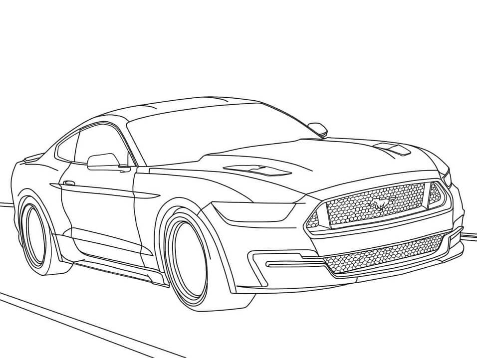 Free printable Ford coloring page #174201 from Transportation collection