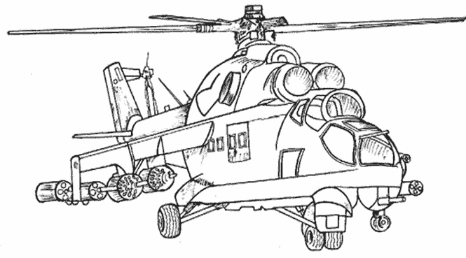Coloring page: Helicopter (Transportation) #136037 - Free Printable Coloring Pages