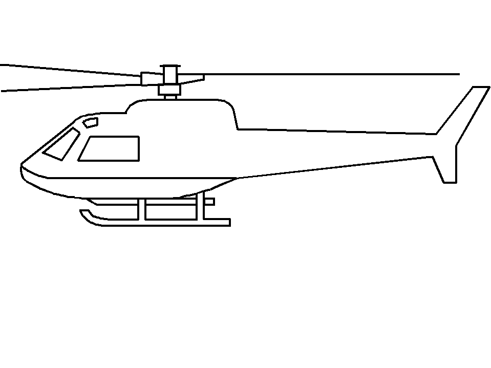 Coloring page: Helicopter (Transportation) #136079 - Free Printable Coloring Pages