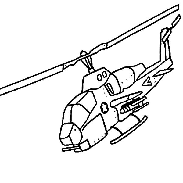 Coloring page: Helicopter (Transportation) #136081 - Free Printable Coloring Pages