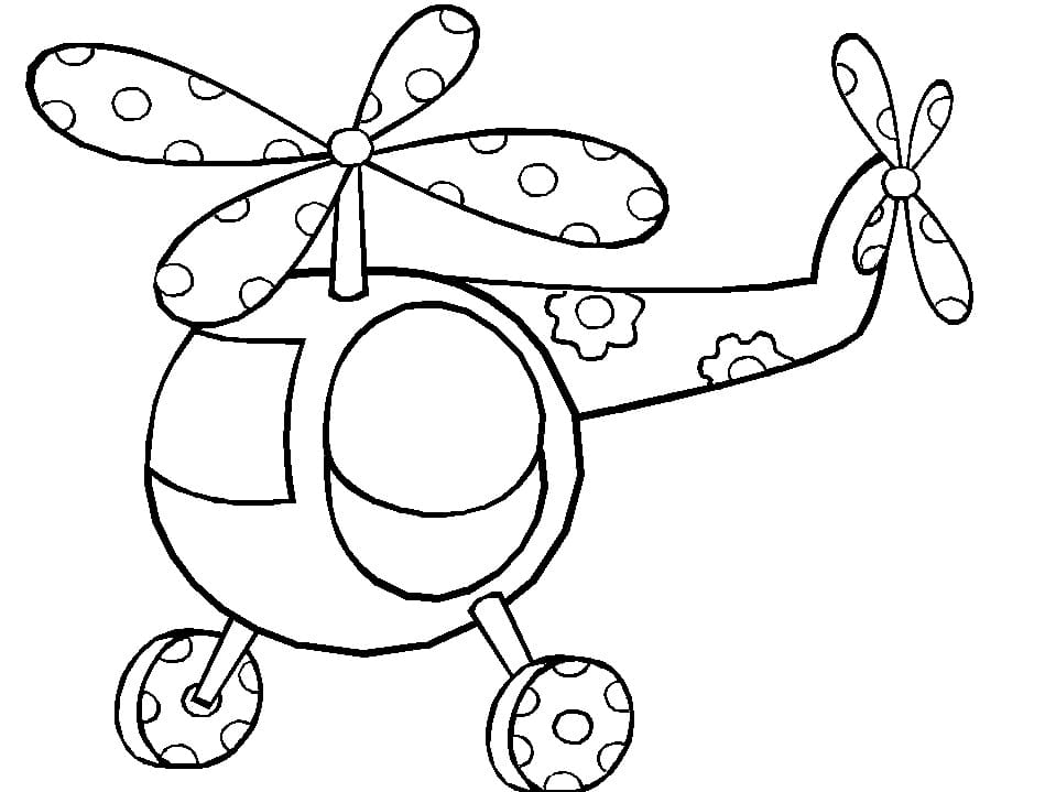 Free printable Helicopter coloring page #174142 from Transportation collection
