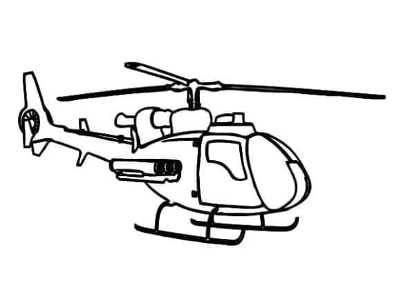 Free printable Helicopter coloring page #174152 from Transportation collection