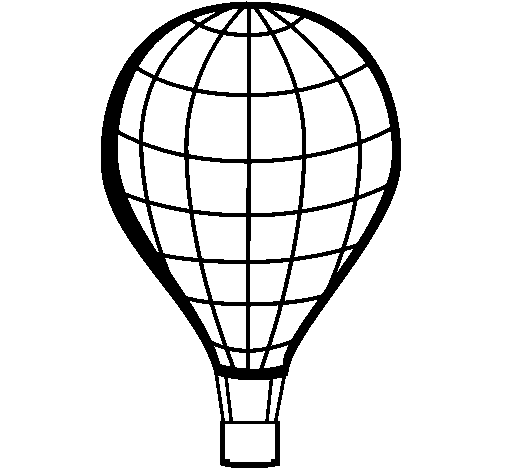 Coloring page: Hot air balloon (Transportation) #134609 - Free Printable Coloring Pages