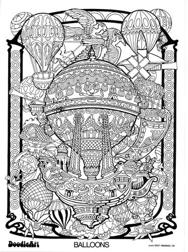 Coloring page: Hot air balloon (Transportation) #134662 - Free Printable Coloring Pages