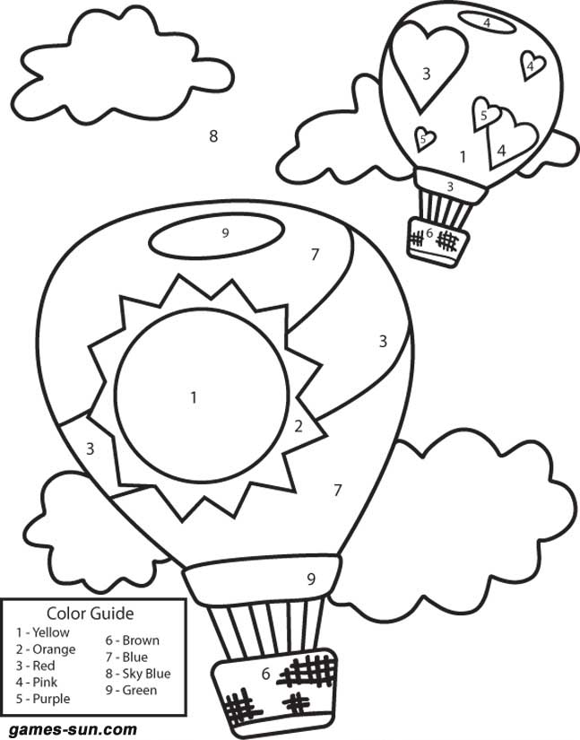 Coloring page: Hot air balloon (Transportation) #134702 - Free Printable Coloring Pages
