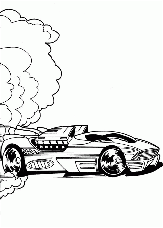 Coloring page: Hot wheels (Transportation) #145838 - Free Printable Coloring Pages