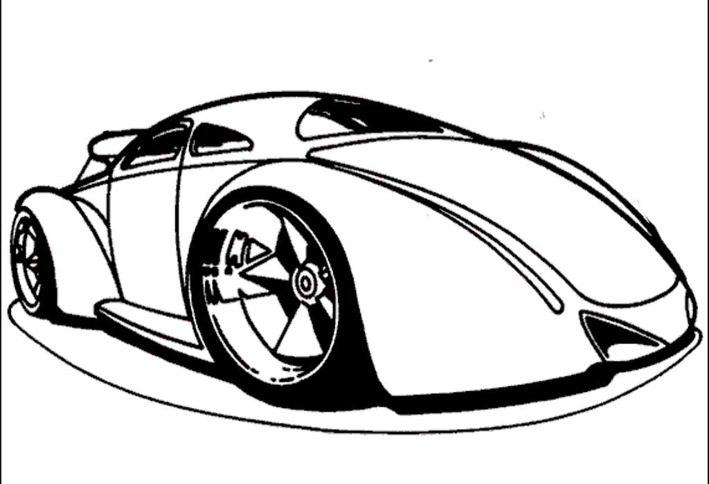 Coloring page: Hot wheels (Transportation) #145846 - Free Printable Coloring Pages
