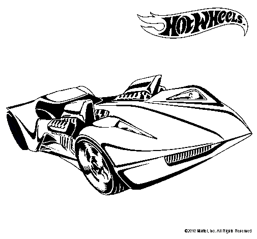 Drawing Hot wheels #145850 (Transportation) – Printable coloring pages