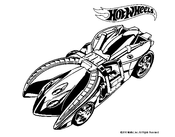 Coloring page: Hot wheels (Transportation) #145868 - Free Printable Coloring Pages
