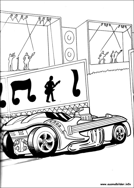Coloring page: Hot wheels (Transportation) #145872 - Free Printable Coloring Pages