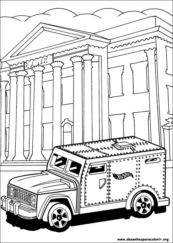 Coloring page: Hot wheels (Transportation) #145879 - Free Printable Coloring Pages