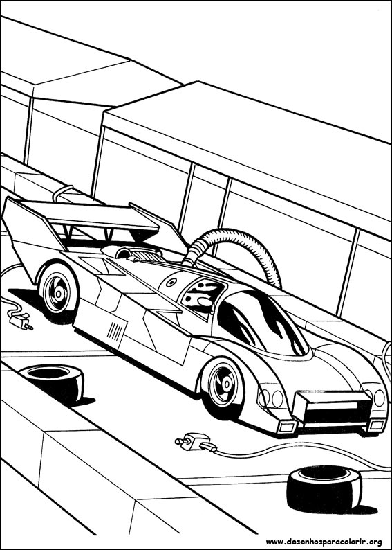 Coloring page: Hot wheels (Transportation) #145880 - Free Printable Coloring Pages