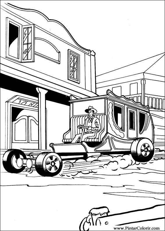 Coloring page: Hot wheels (Transportation) #145882 - Free Printable Coloring Pages