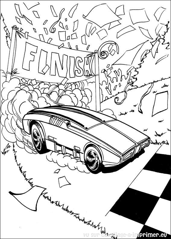 Coloring page: Hot wheels (Transportation) #145887 - Free Printable Coloring Pages