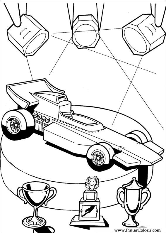 Coloring page: Hot wheels (Transportation) #145896 - Free Printable Coloring Pages