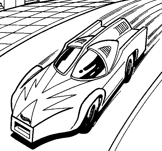 Coloring page: Hot wheels (Transportation) #145901 - Free Printable Coloring Pages