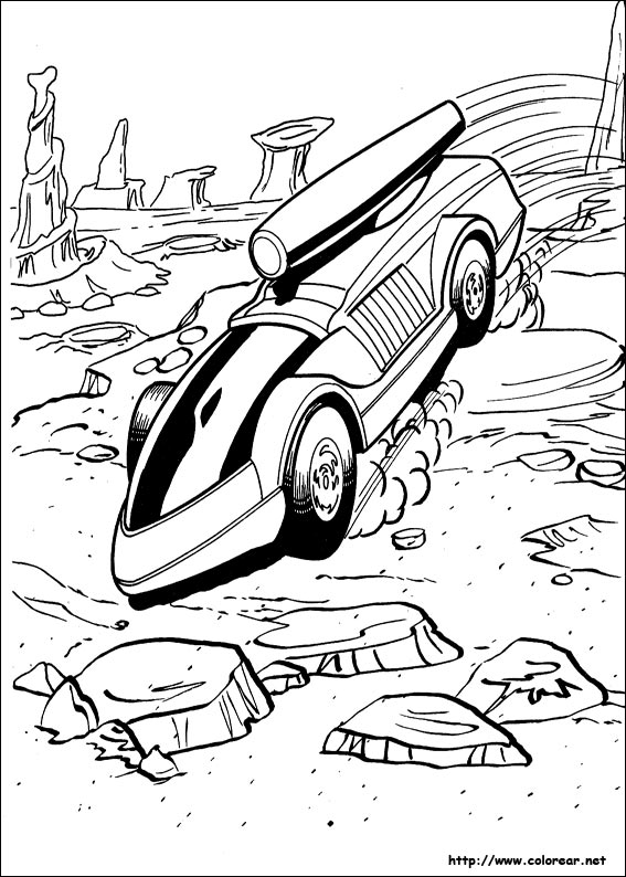 Coloring page: Hot wheels (Transportation) #145905 - Free Printable Coloring Pages