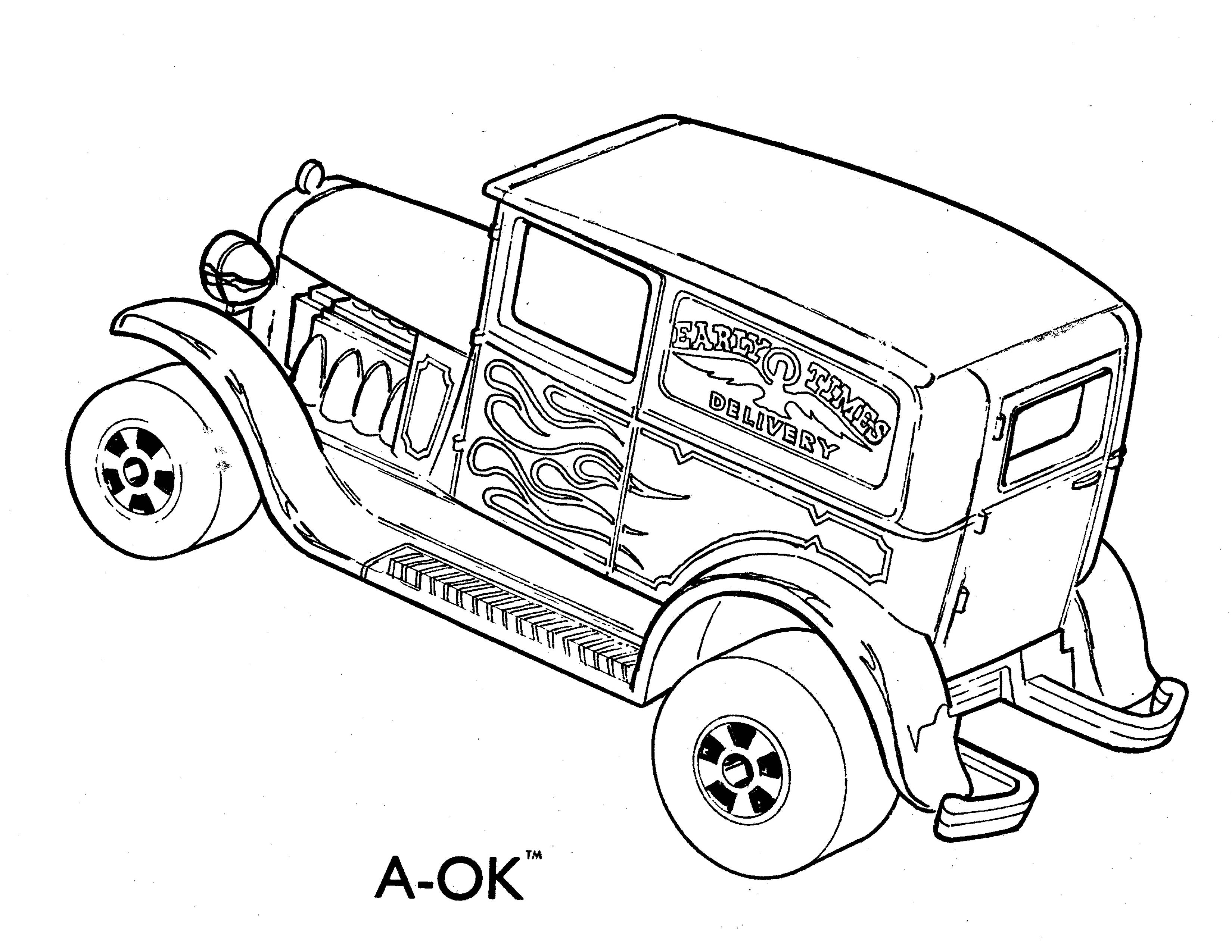 Coloring page: Hot wheels (Transportation) #145912 - Free Printable Coloring Pages